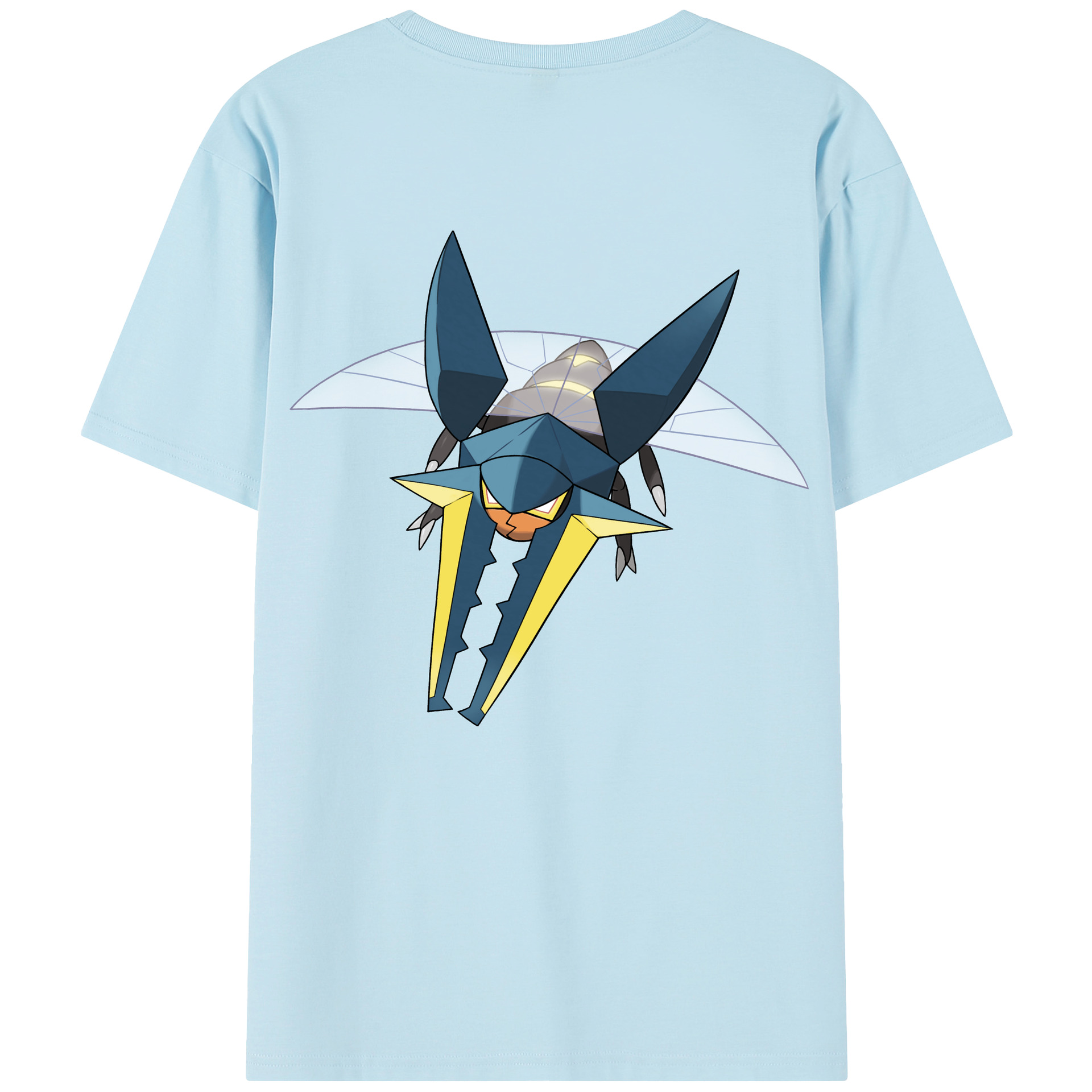 （画像用） ポケットモンスター Pokémon 綿100％半袖Tシャツ（背面プリント）